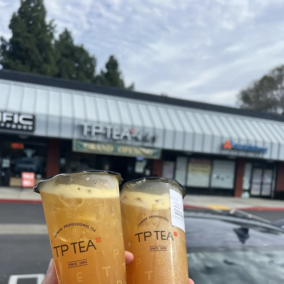 passion fruit green tea 百香果綠茶